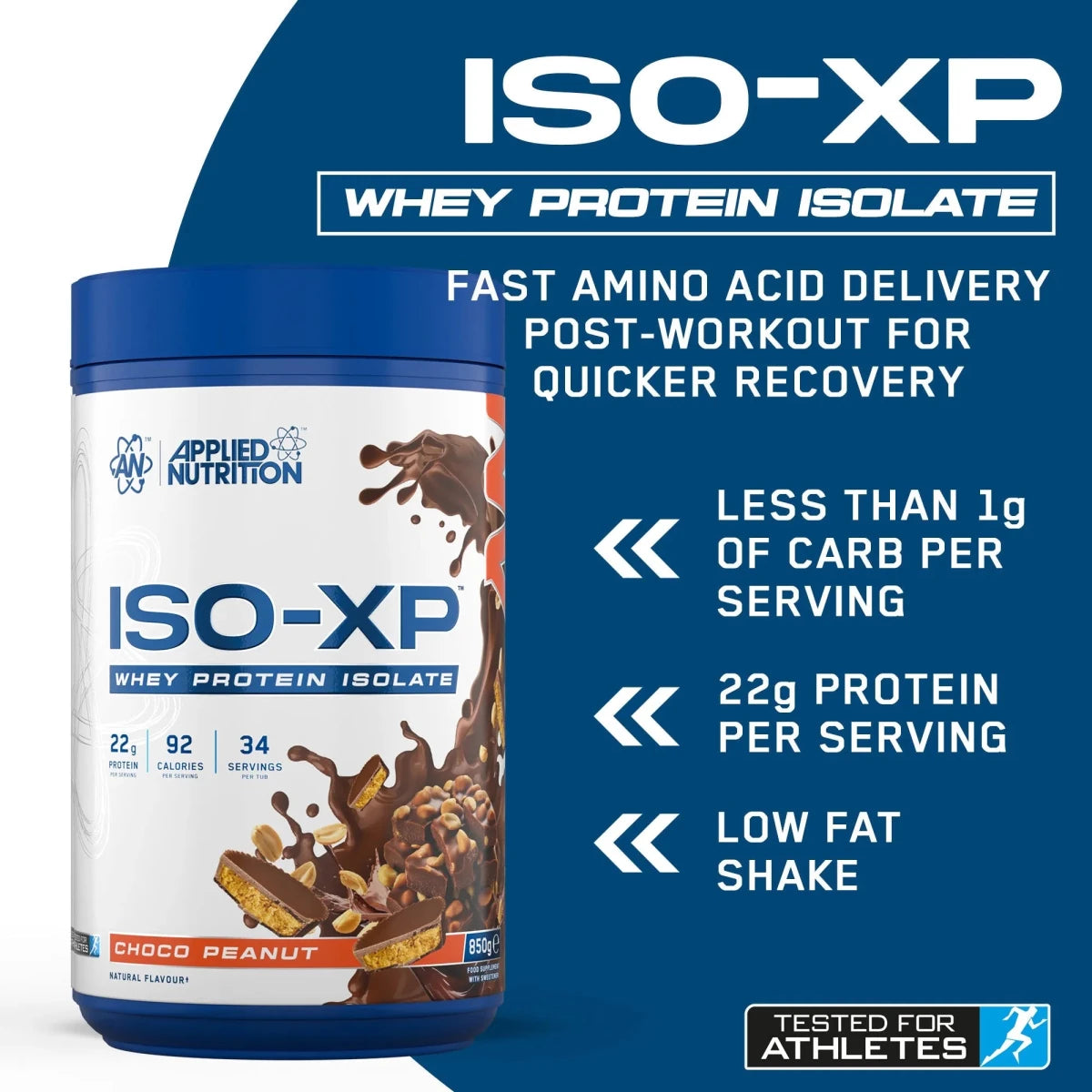 Applied Nutrition ISO-XP 850g Choco Peanut